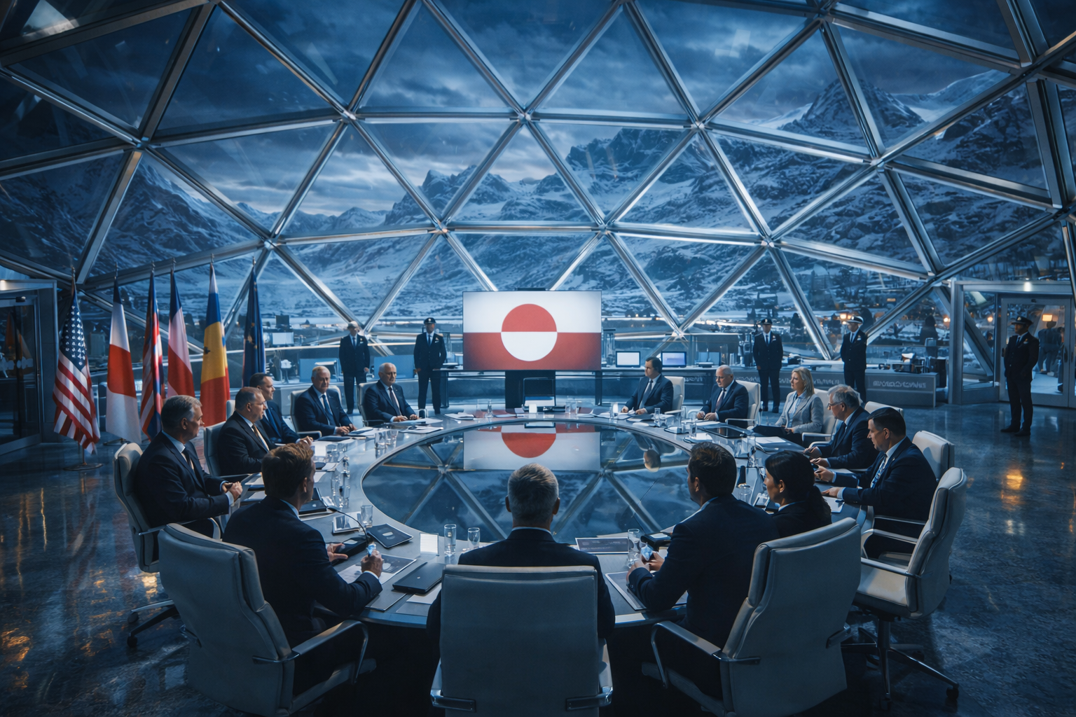 Conference in a geodesic dome